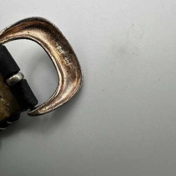 Peyote Bird Sante Fe Watch Sterling Silver Mother Of Pearl Dial New Battery 8" - Picture 8 of 15